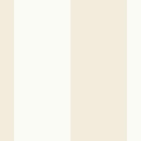 5.25" Stripe Laredo 32.7 Ft. x 20.5 In. Vinyl Off White Wide Striped Wallpaper Covering