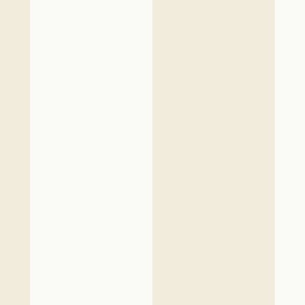 5.25" Stripe Laredo 32.7 Ft. x 20.5 In. Vinyl Off White Wide Striped Wallpaper Covering