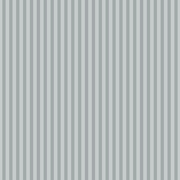 6mm Stripe Plano 32.7 Ft. x 20.5 In. Vinyl Silver Thin Striped Wallpaper Covering - Silver