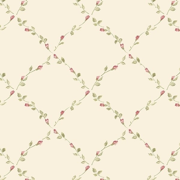 Pink Trellis Wallpaper - Bed Bath & Beyond