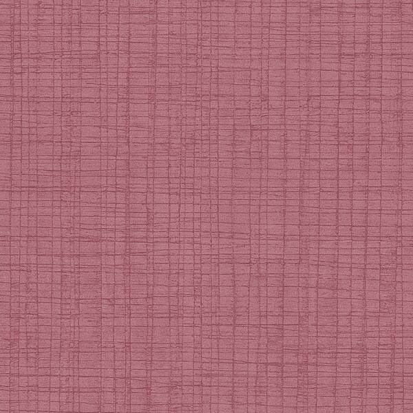 Scratch Thatch Harrisburg 32.7 Ft. x 20.5 In. Vinyl Red Faux Wallpaper Covering