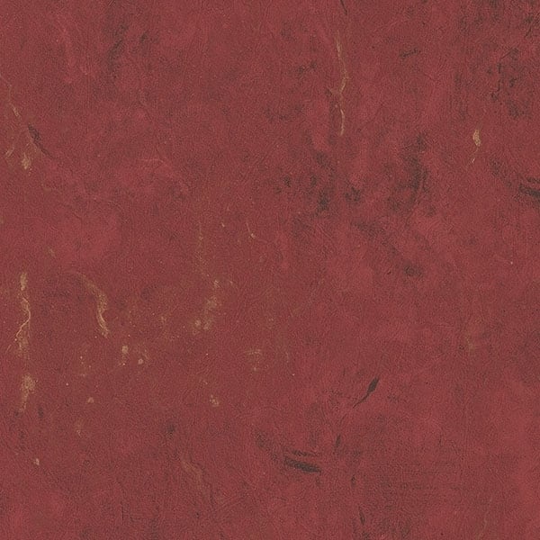 Vienna Texture Belleville 32.7 Ft. x 20.5 In. Vinyl Red Faux Paint Texture Wallpaper Covering