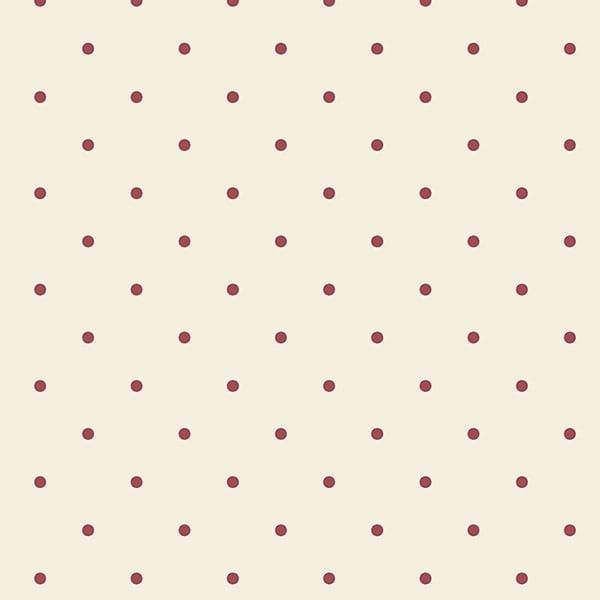 Norfolk 32.7 Ft. x 20.5 In. Vinyl Red Dots Harlequin Wallpaper Covering