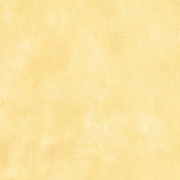 Fabric Texture Alexandria 32.7 Ft. x 20.5 In. Vinyl Yellow Faux Wallpaper Covering