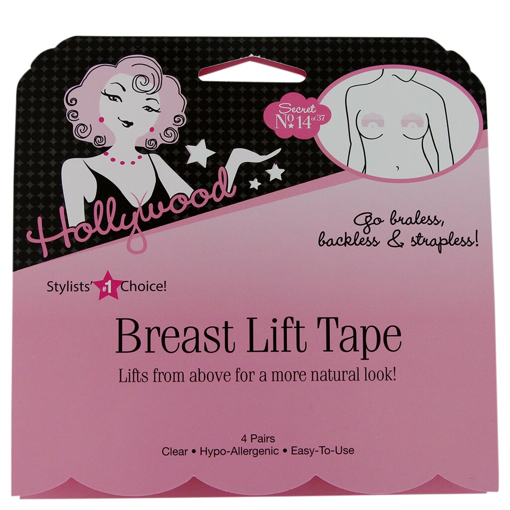 Hollywood Fashion Secrets Breast Lift Tape Pairs Nude One Size Fits Most Ebay