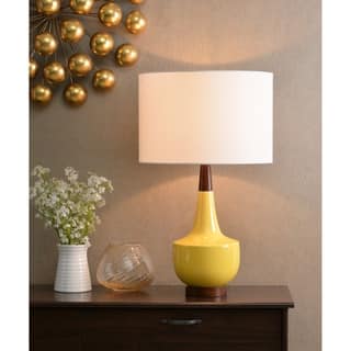 Yellow Table Lamps Online At Our Best Lighting Deals Marlo 26 Table Lamp Mustard Ceramic