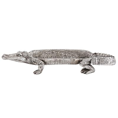 Silver Crocodile Tray
