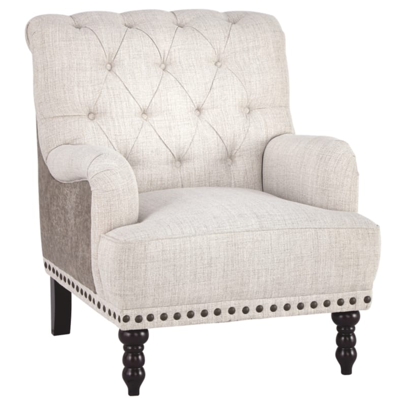 Tartonelle Vintage Casual Taupe Accent Chair