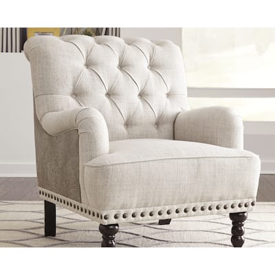 Tartonelle Vintage Casual Taupe Accent Chair