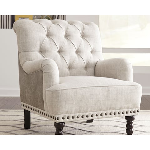 Tartonelle Vintage Casual Taupe Accent Chair