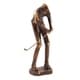 preview thumbnail 2 of 1, Bronze Putting Golf Player