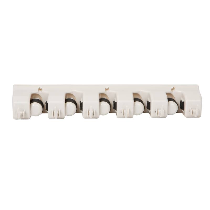 Simplify Mop and Broom Hanging Organizer - 15.6"x 3.3"x 2.5"