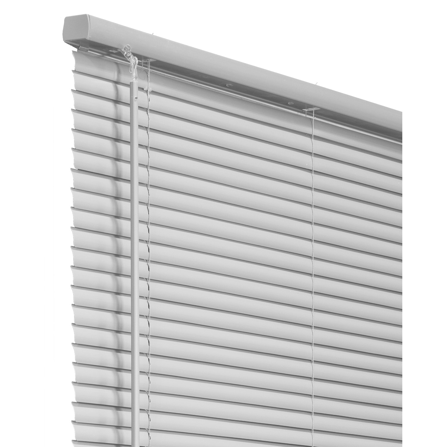 Variety Of Size Horizontal Slats Cordless Window 1 In Vinyl Mini Room Blind 