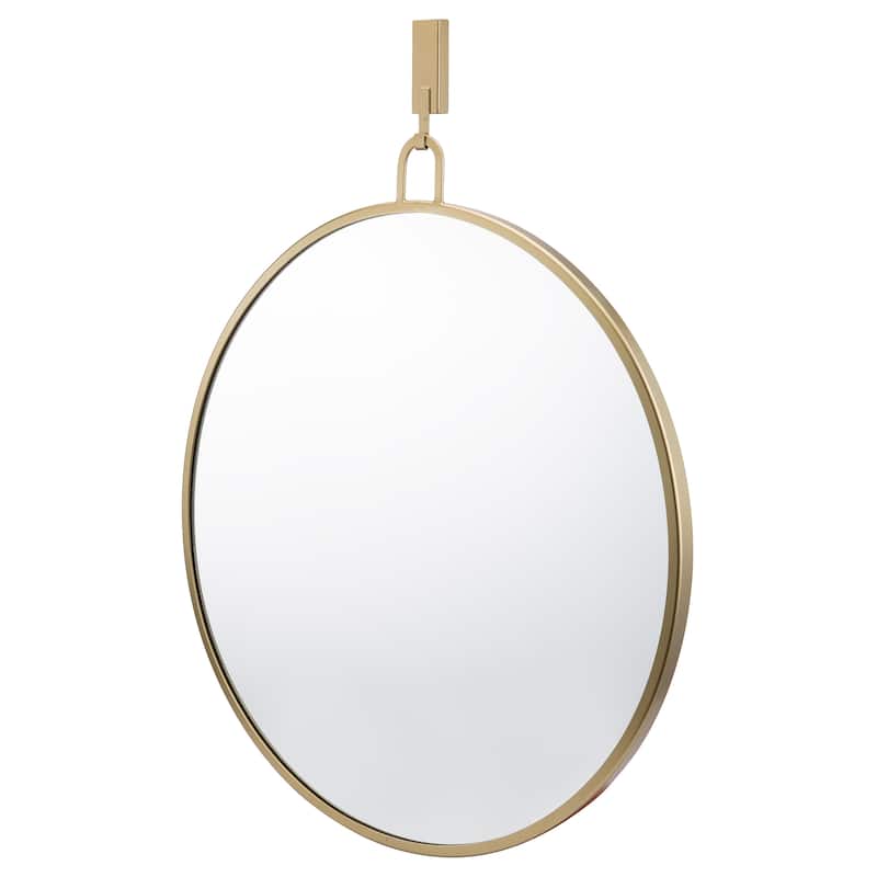 Round Gold Stopwatch Mirror