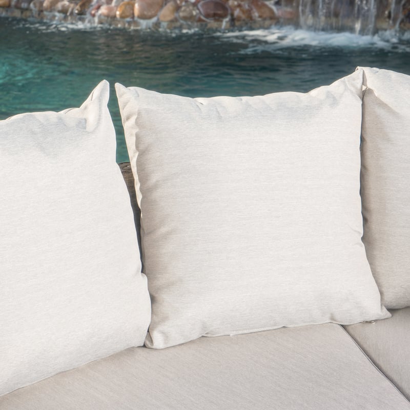 Newton AllWeather Wicker Sectional Sofa Set by Christopher Knight Home