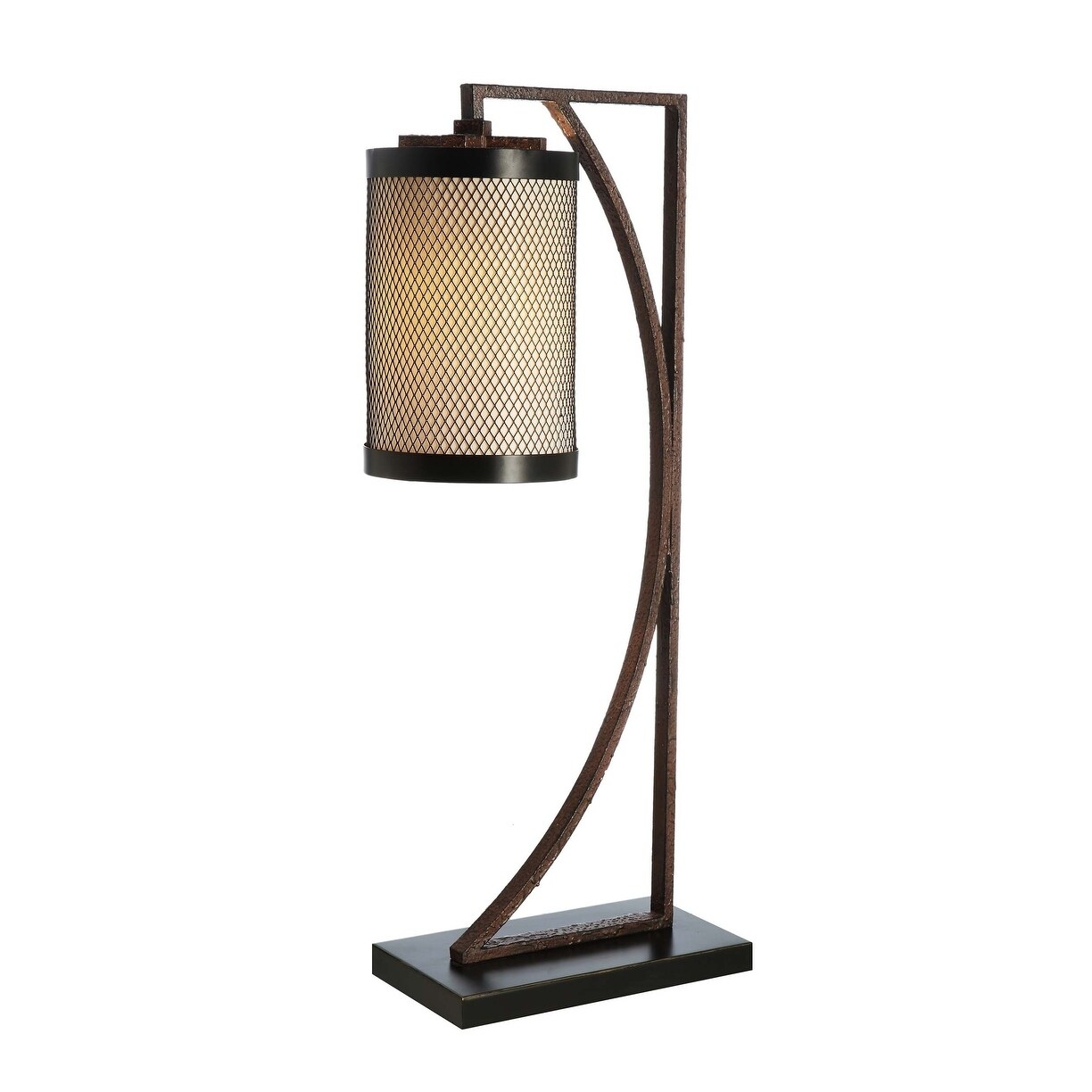 copper side lamp