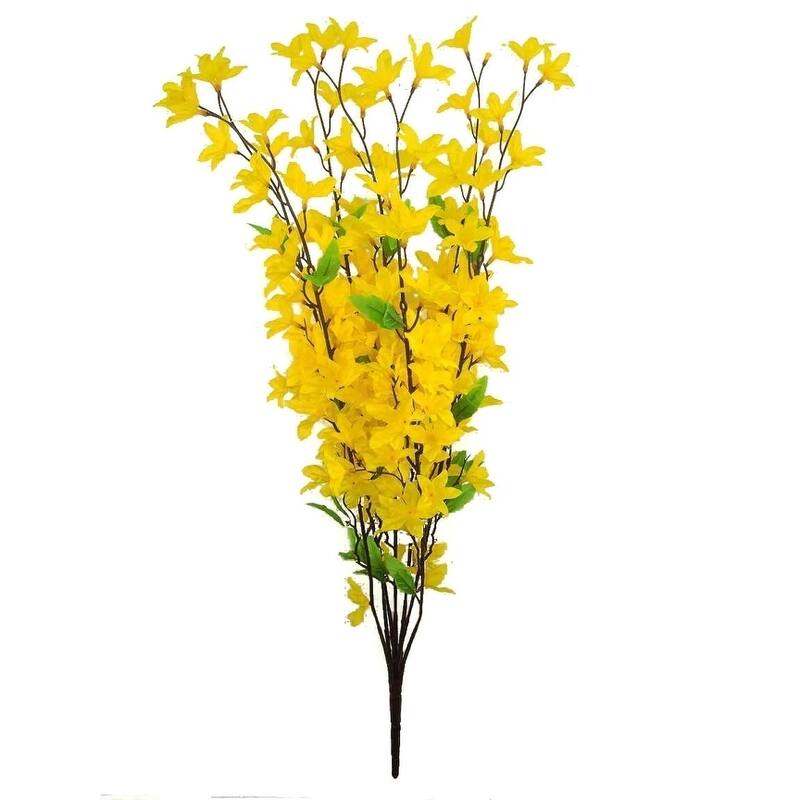 7 Stems Artificial Star Flower Bush for Home Office Decoration