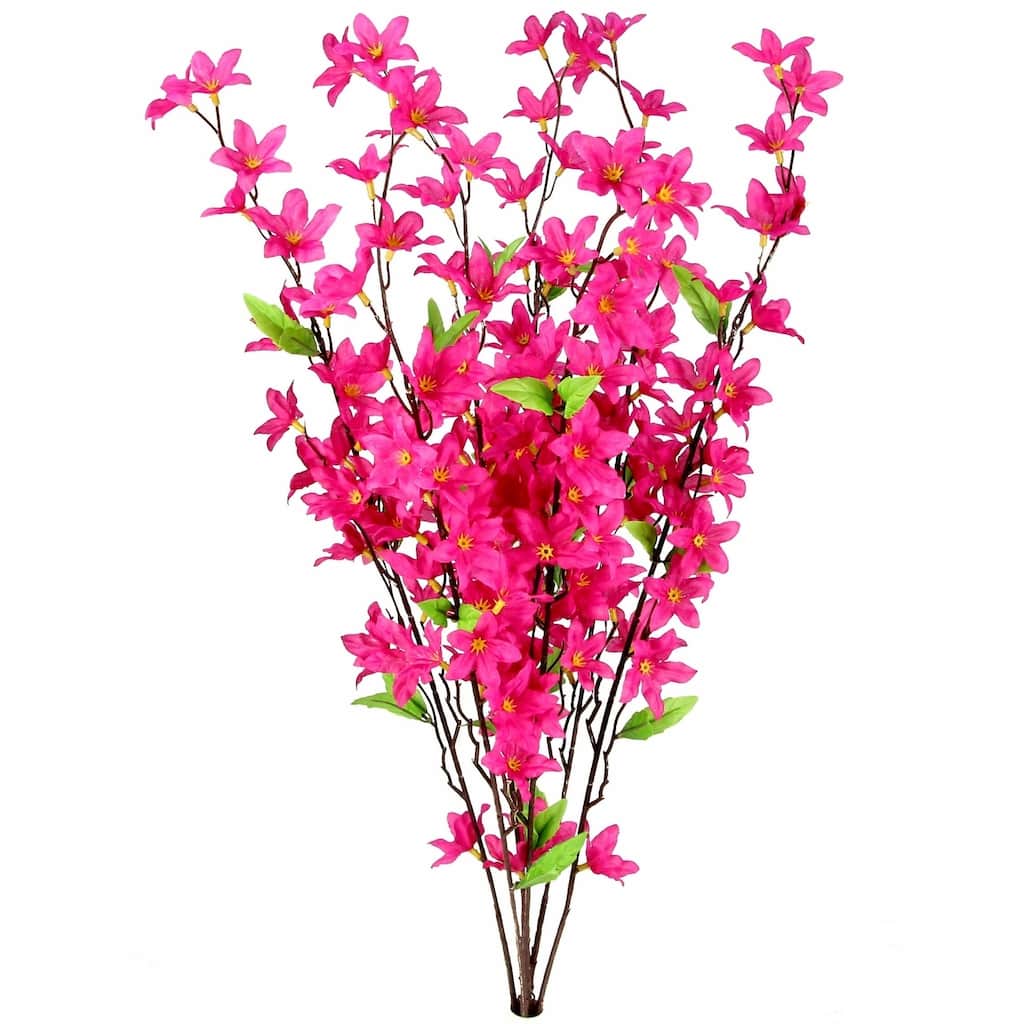 7 Stems Artificial Star Flower Bush for Home Office Decoration