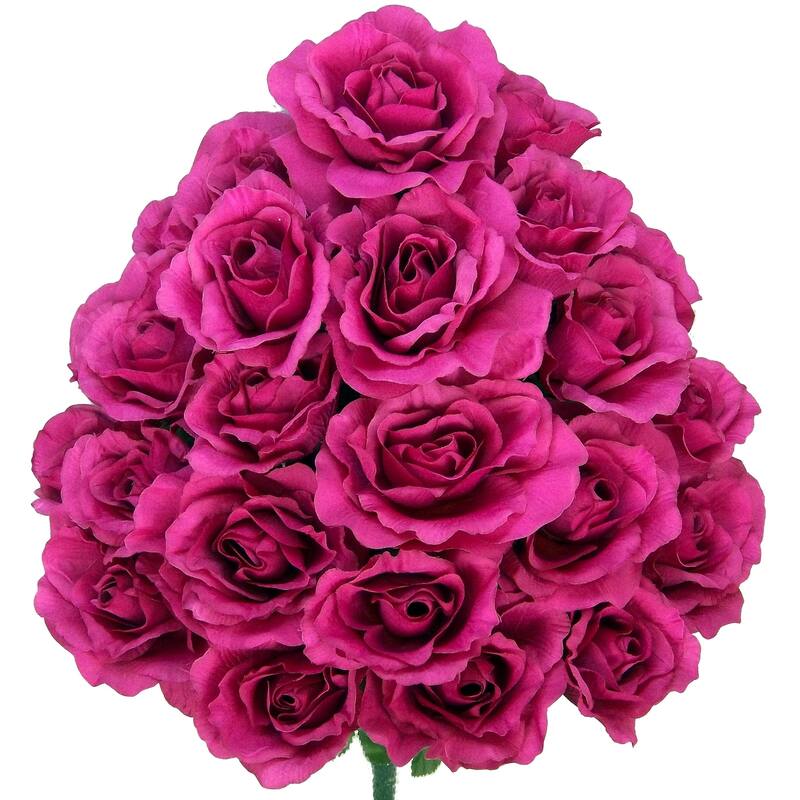 24-stem Faux Blooming Rose Arrangement