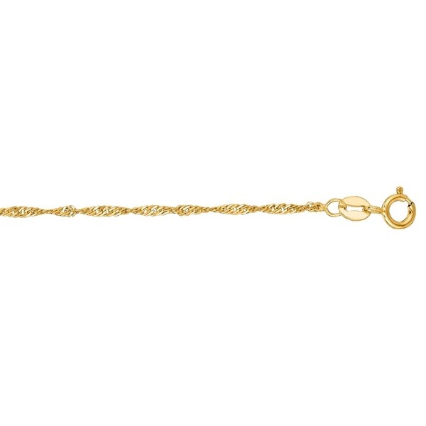 9 inch gold ankle bracelet