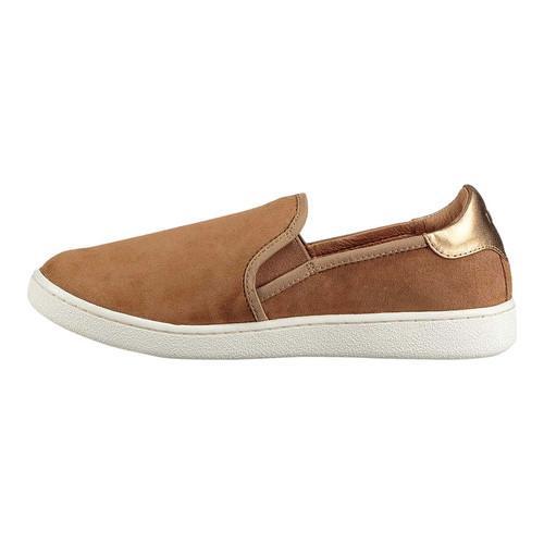 ugg suede slip on sneakers