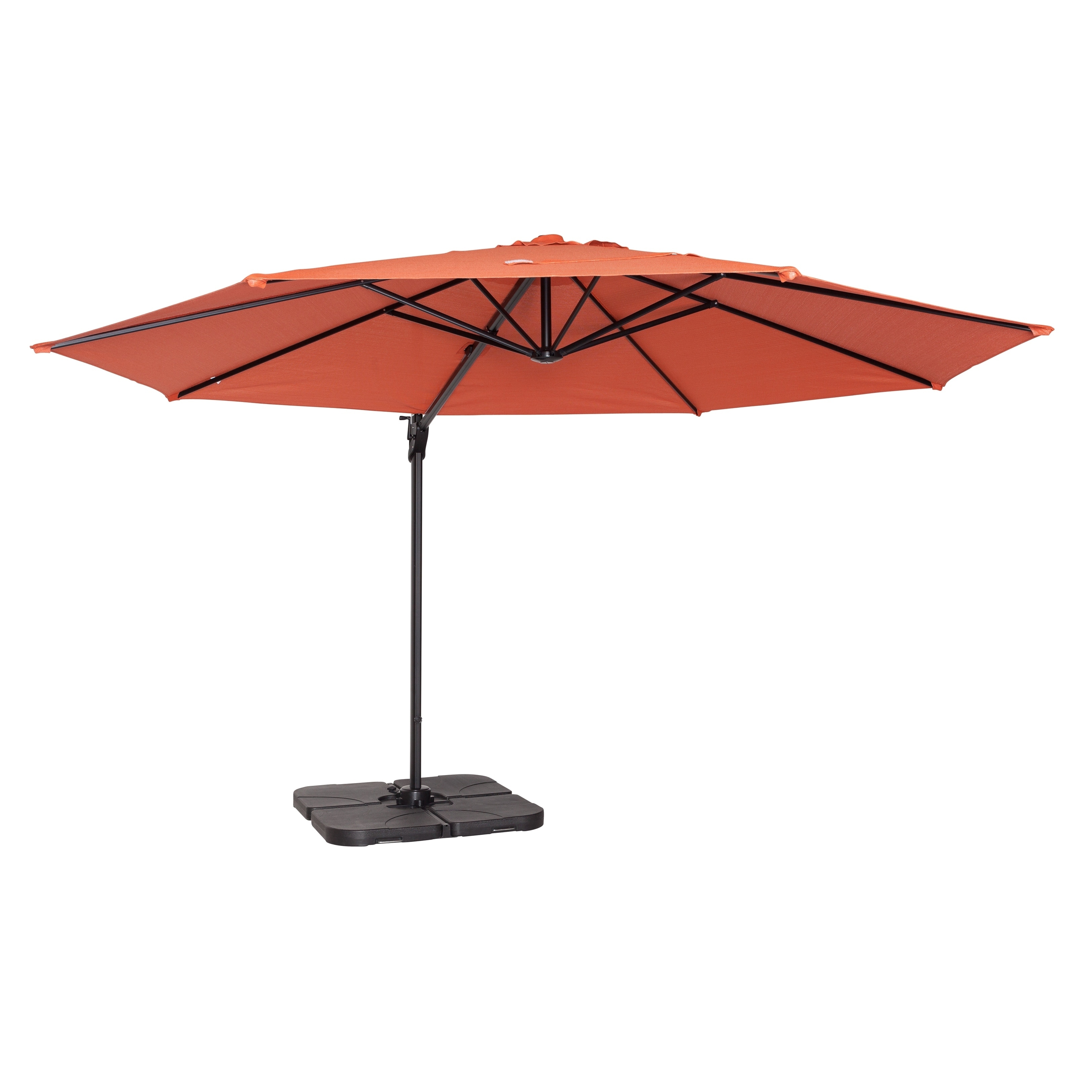 Shop Black Friday Deals On Coolaroo 12 Cantilever Umbrella Terracotta Overstock 20600741