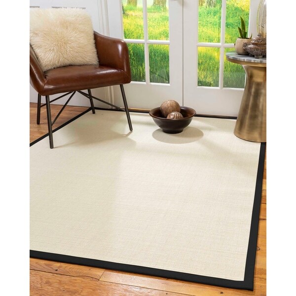 Shop Natural Area Rugs 100, Natural Fiber Handmade Icon, White Wool
