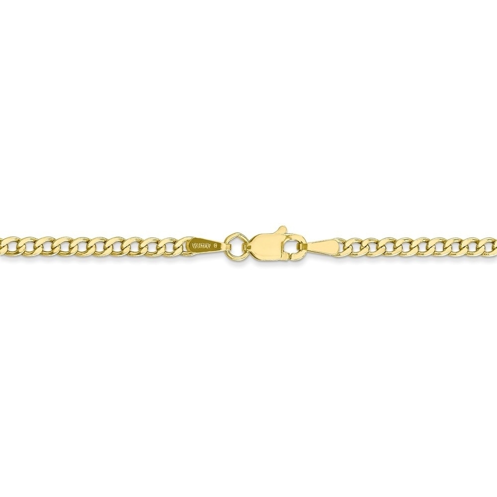 14K Yellow Gold 10 .9mm Link Cable Spband Ring Band Clasp Anklet Ankle  Beach Chain Bracelet: 40433817649221