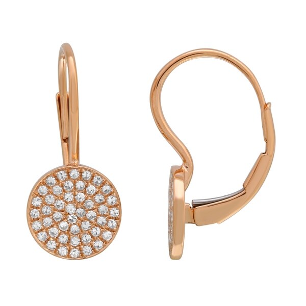 Lucia Costin Rose Gold Diamond Earrings Kids Young S On Lucia Costin Rose Gold Diamond Earrings Kids Young S
