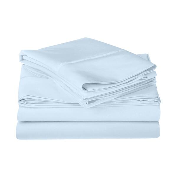 Shop Superior Egyptian Cotton 1200 Thread Count Solid Deep Pocket