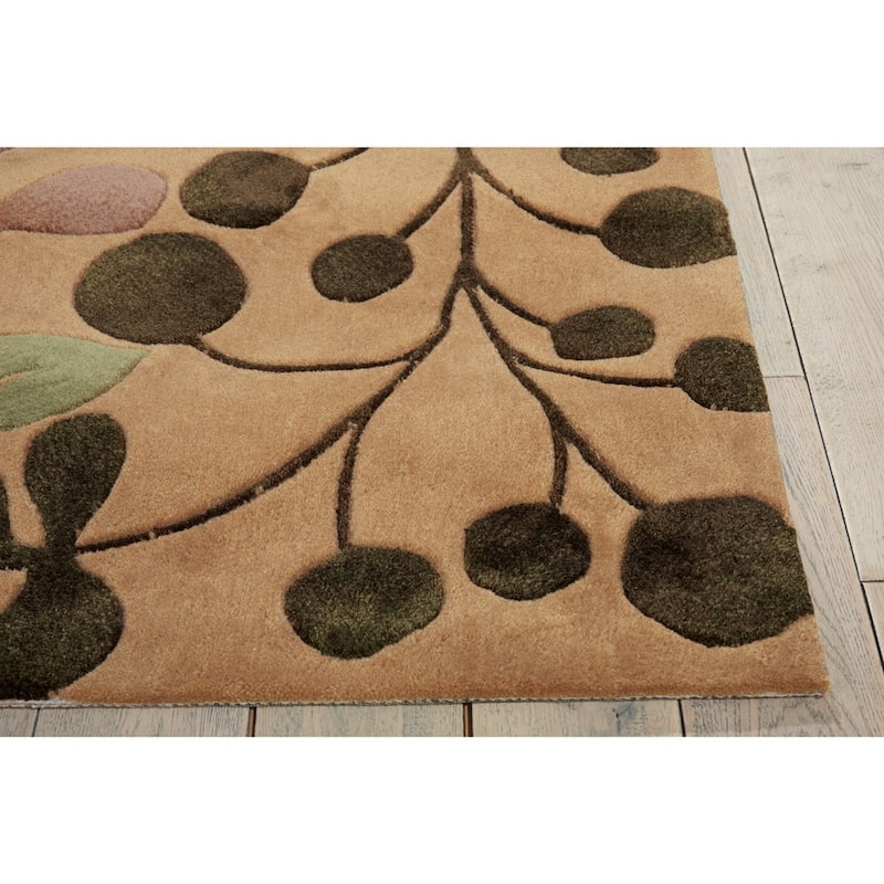 Nourison Contours Hand-tufted Botanical Area Rug