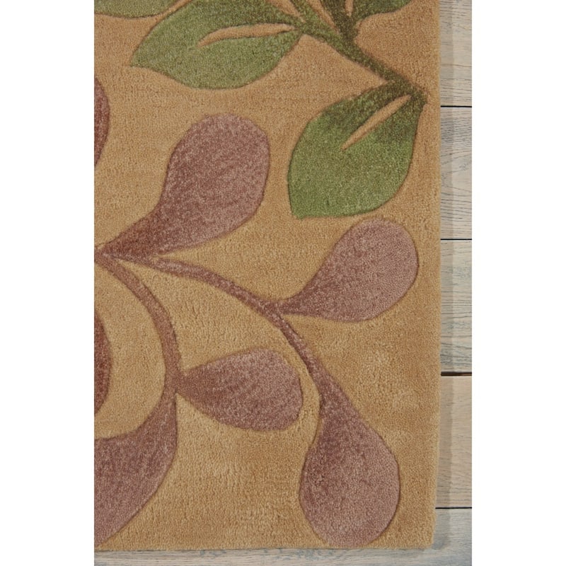 Nourison Contours Hand-tufted Botanical Area Rug