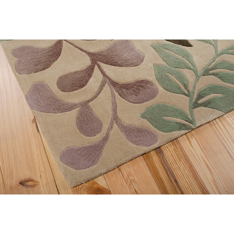 Nourison Contours Hand-tufted Botanical Area Rug