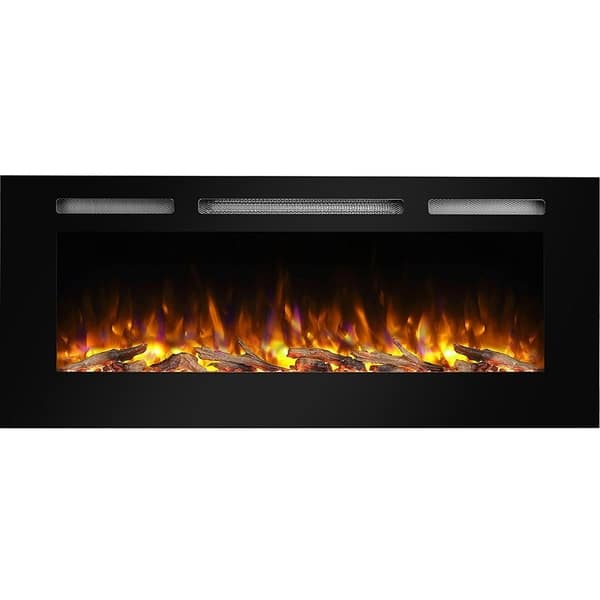 Shop Puraflame 50 Alice In Wall Recessed Electric Fireplace