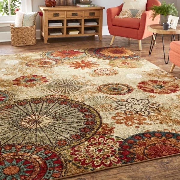 Porch & Den Park Circle Bexley Medallion Area Rug