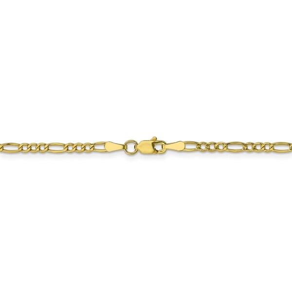 10 inch gold ankle bracelet