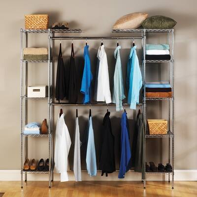 Seville Classics Expandable Closet Organizer System