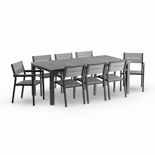 Main 9-piece Outdoor Patio Dining Set