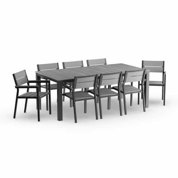 Shop Main 9 Piece Outdoor Patio Dining Set On Sale Free