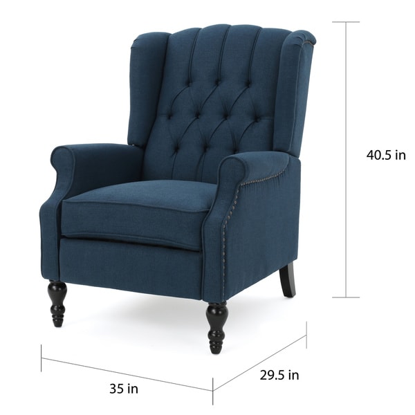 Christopher Knight Home Walter Fabric Recliner Club Chair