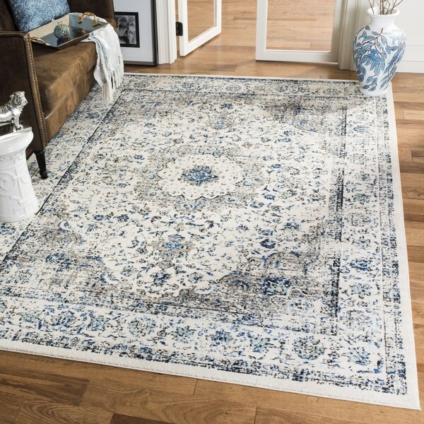 Safavieh Evoke Vintage Oriental Grey / Ivory Distressed Rug - 5'1 x 7'6 - 5'1" x 7'6"