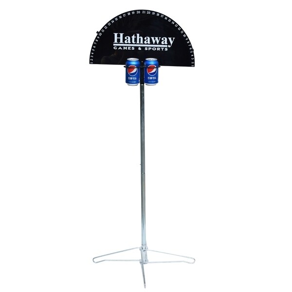 Quickscore Outdoor Game Scorer for Horseshoes, Cornhole - 21"L x 21"W x 47"H. Opens flyout.