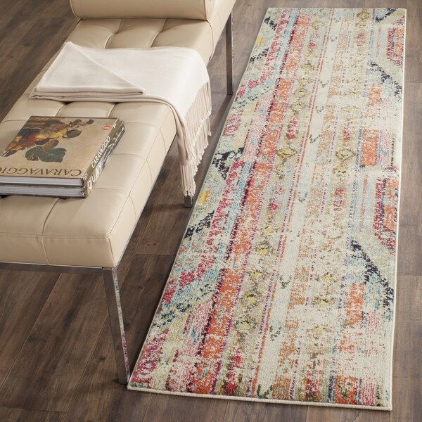 Safavieh Monaco Vintage Boho Multicolored Distressed Rug - 2'2" x 8' Runner