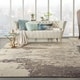 preview thumbnail 118 of 144, Nourison Modern Abstract Sublime Area Rug 10' x 14' - Ivory/Grey - Runner/Rectangle