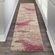 preview thumbnail 110 of 144, Nourison Modern Abstract Sublime Area Rug 2' x 6' - Ivory/Pink - Runner