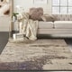 preview thumbnail 140 of 144, Nourison Modern Abstract Sublime Area Rug 5'3" x 7'3" - Ivory/Grey - Runner/Rectangle