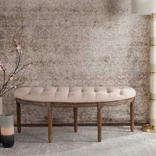 Safavieh Abilene Tufted Rustic Semi Circle Beige