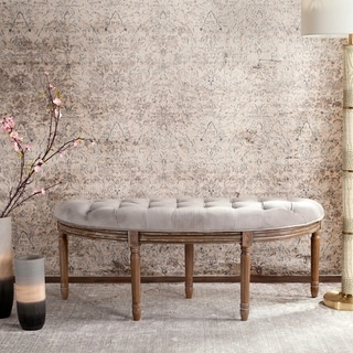 Safavieh Abilene Tufted Rustic Semi Circle Grey