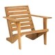 Safavieh Outdoor Living Lanty Adirondack / Natural - Thumbnail 3