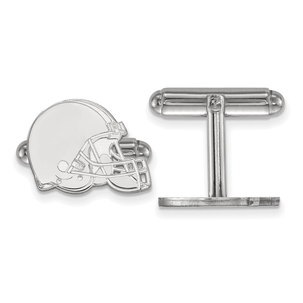 Versil LogoArt Sterling Silver Cleveland Browns Cuff Links
